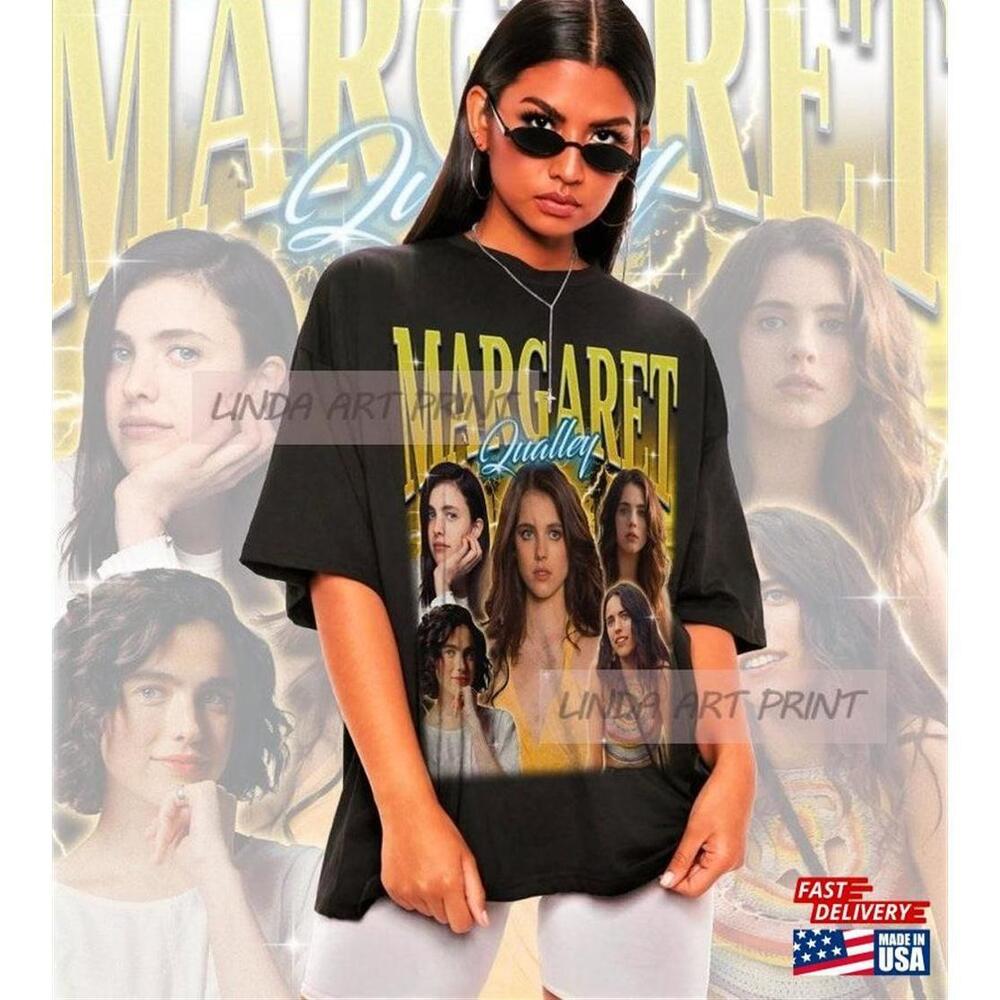 Retro Margaret Qualley Shirt Tshirt Classic